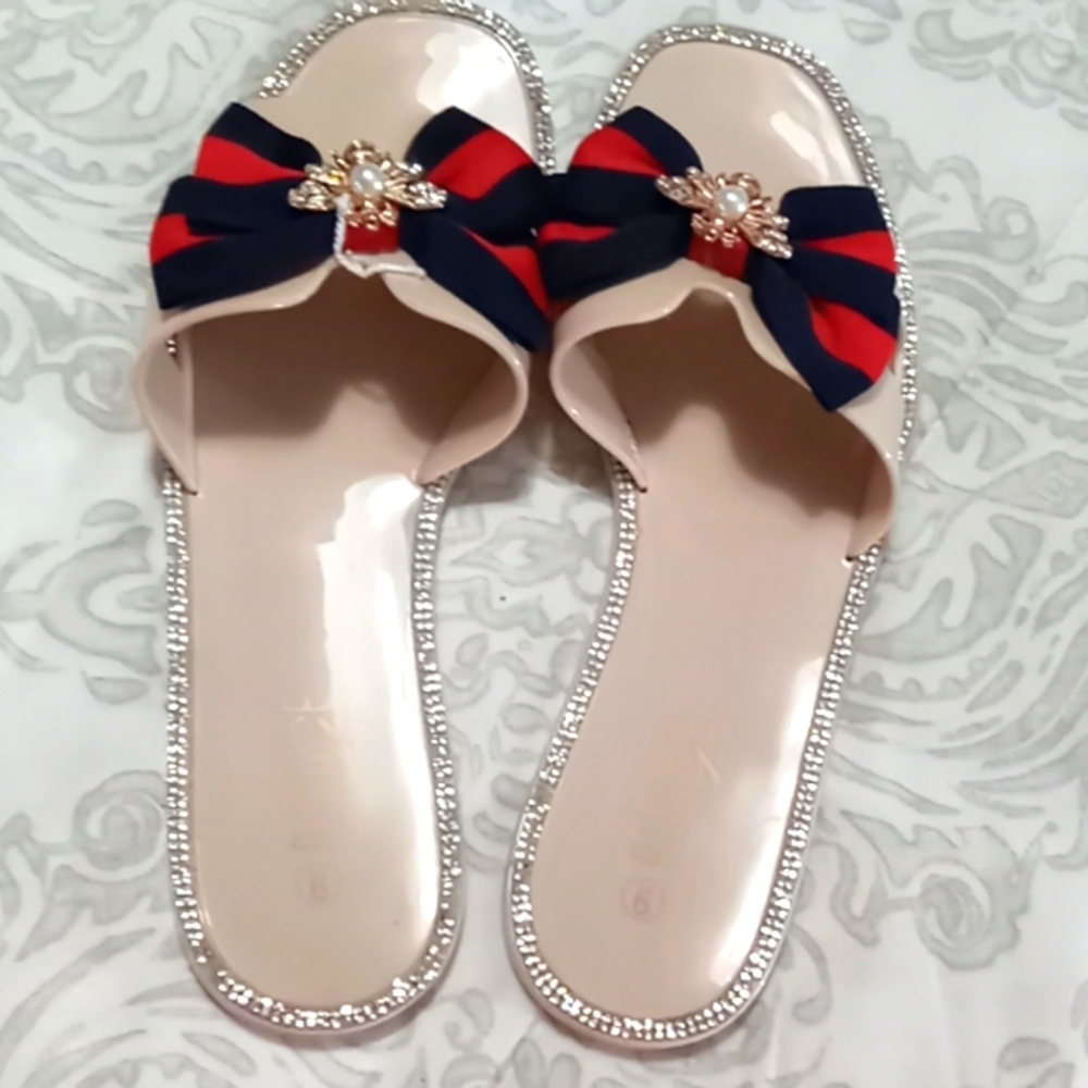 Cute Bow Slip-Ons
